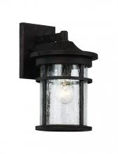  40380 RT - Avalon Crackled Glass, Armed Outdoor Wall Lantern Light